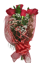 Bouquet de roses rouges