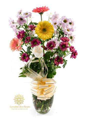Bouquet Reine Des Fleurs 22M4